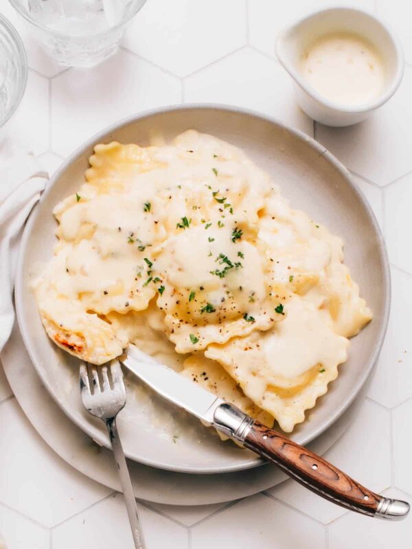 Lobster & Lemon Cream Ravioli