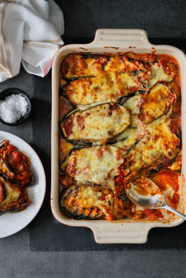 Aubergine Parmigiana