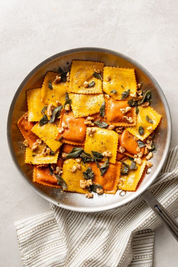 Vegan Ravioli Pumpkin & Sage