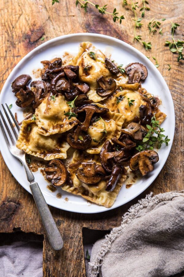 Wild Mushrooms Ravioli n' Sauce