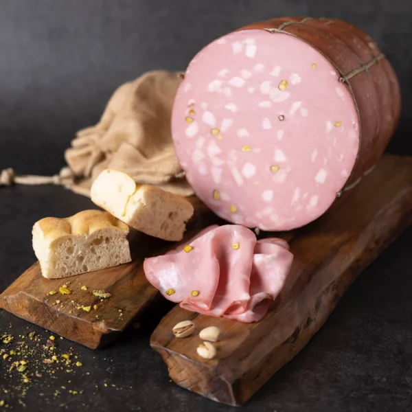 Borgo Rovagnati Sliced Mortadella Con Pistacchio Di Bronte DOP - 110 gr