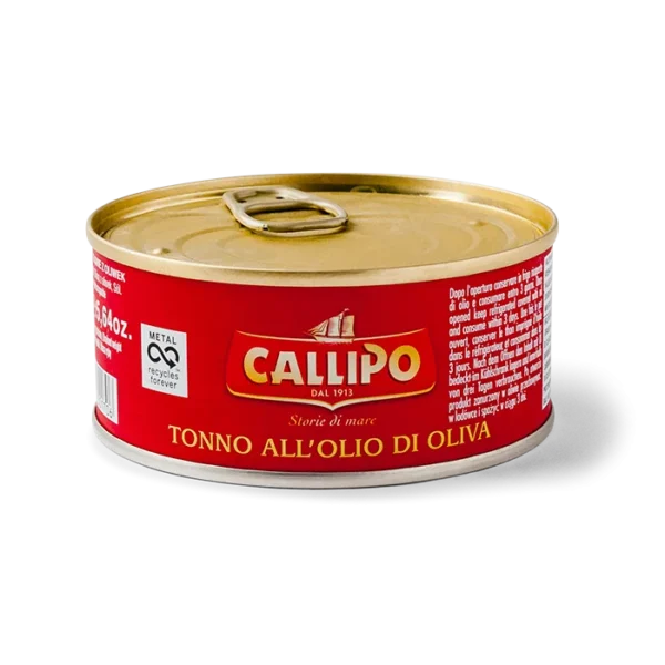 Callipo Tuna Chunks with Olive Oil in Tin - 160 gr